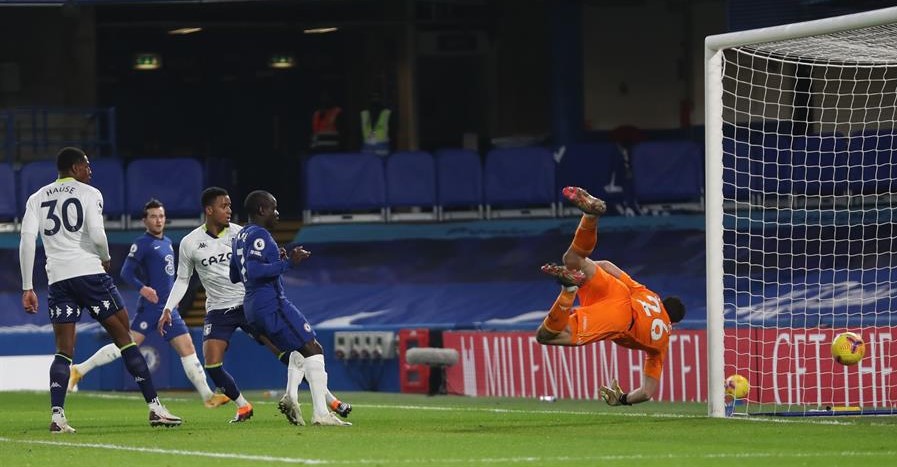 Chelsea y Aston Villa empataron y desecharon la opción de acercarse a la cima en la Premier