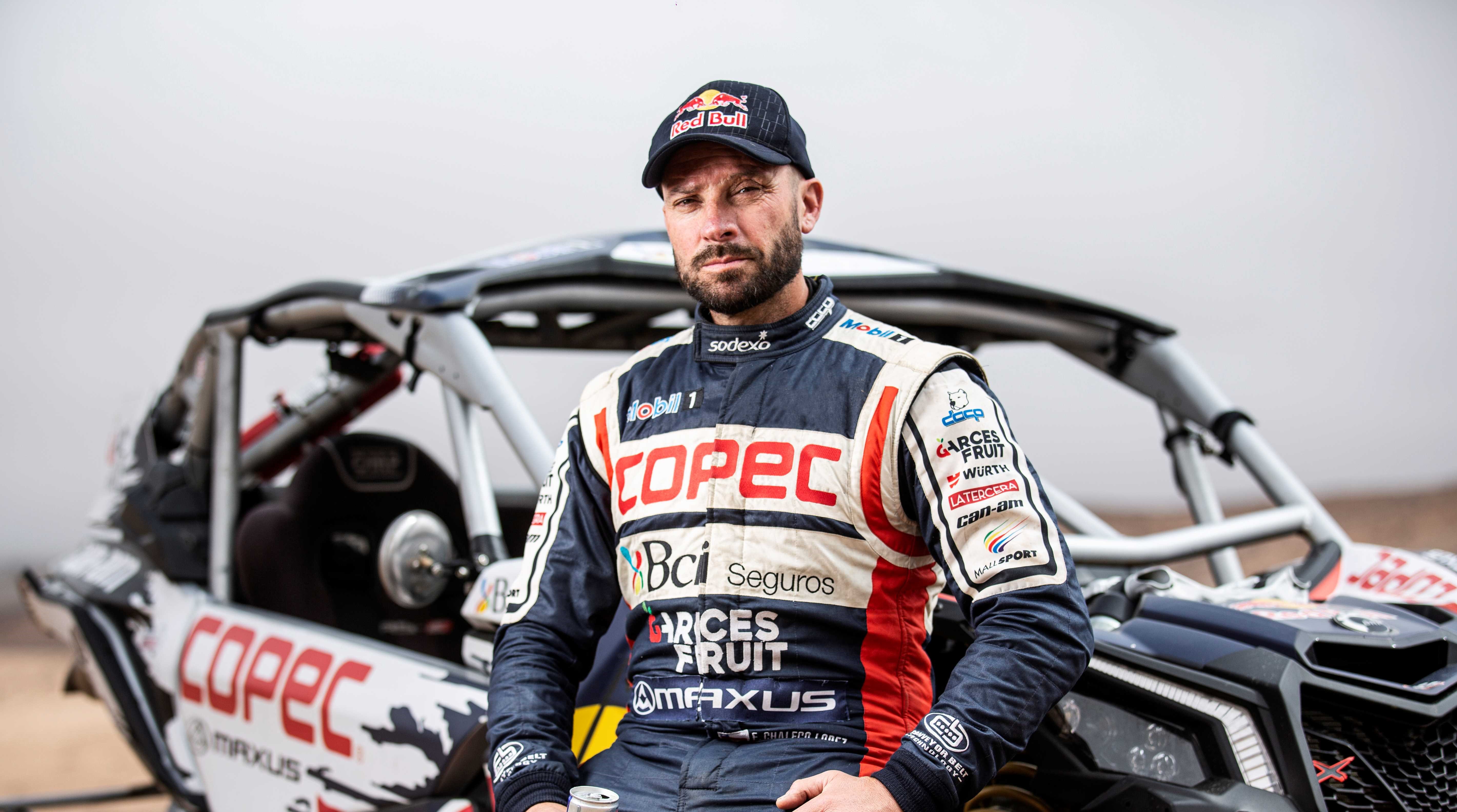 Francisco “Chaleco” López llegó a Arabia Saudita para enfrentar el Rally Dakar 2021