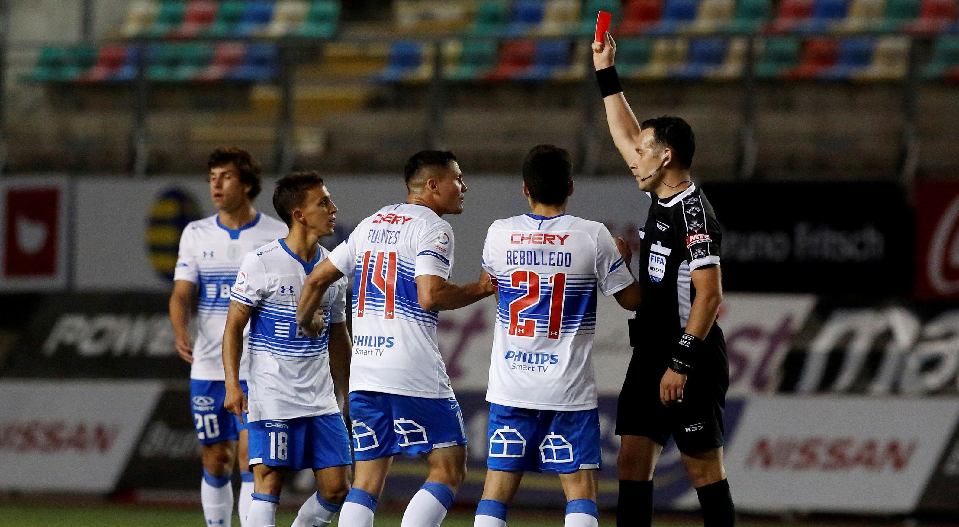 ANFP reveló audios del VAR en la supuesta falta penal a Puch en el empate de Audax y la UC