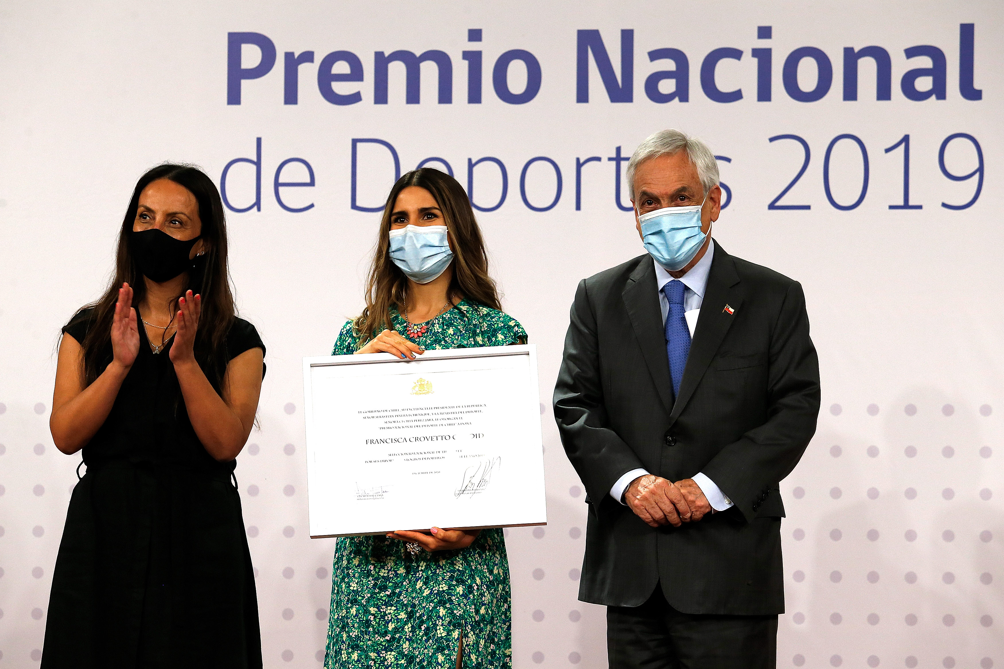 Francisca Crovetto recibió el Premio Nacional del Deporte 2019: “Es un día muy importante para mí”