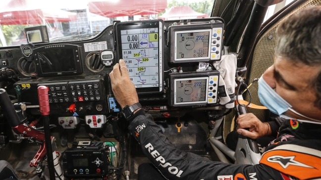 El libro de ruta electrónico se estrena en el Dakar 2021