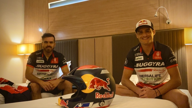 Ignacio Casale llegó a Arabia Saudita para participar en el Dakar 2021