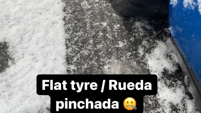 ¡La peor forma de terminar el año! Sergio Agüero sufrió al pinchar una rueda camino a entrenar