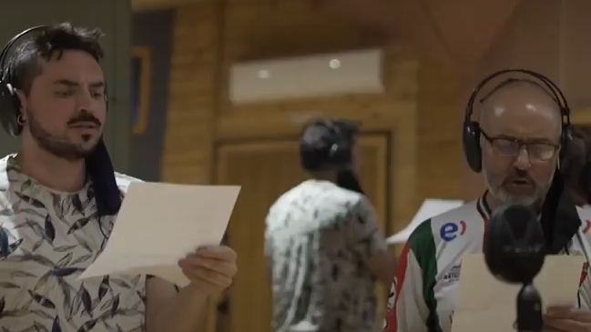 Palestino presentó nueva versión del himno compuesto por Luis Dimas