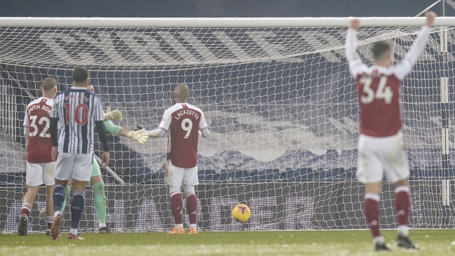 Arsenal arrolló a West Bromwich Albion y continúa su ascenso en la Premier League
