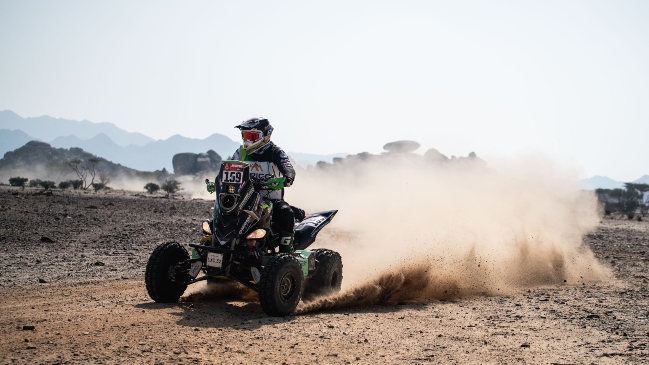 Giovanni Enrico se situó segundo en quads y fue el mejor chileno en la primera etapa