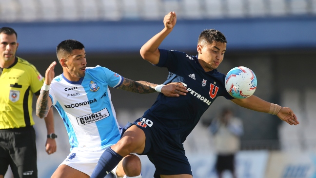 Nicolás Guerra será titular en el duelo de la U ante O’Higgins en desmedro de de Aránguiz