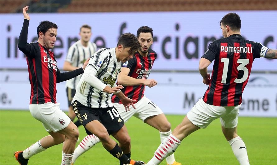 ¡Una joya! La notable asistencia de Dybala a Chiesa en la victoria de Juventus ante AC Milan