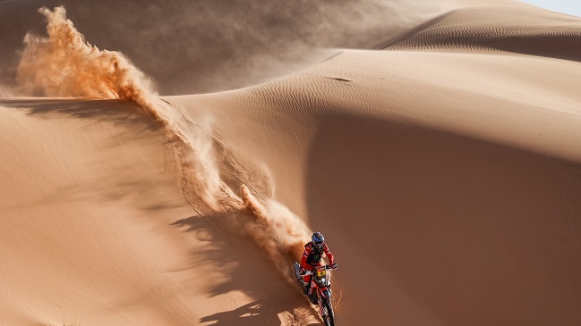 José Ignacio Cornejo tras entrar al podio del Dakar: Fue una etapa muy larga y difícil