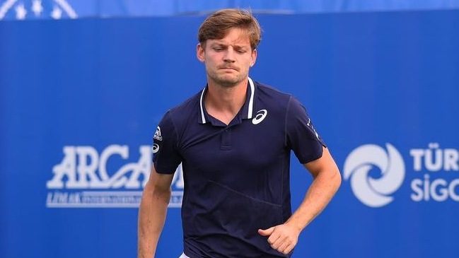 Goffin salvó cinco puntos de partido y se impuso a Herbert en su inicio de temporada en Antalya