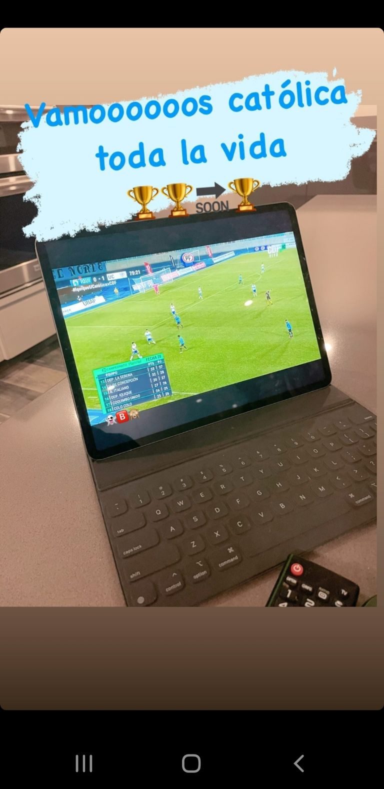 La burla de Nicolás Castillo a Colo Colo tras el triunfo de Universidad Católica ante Iquique