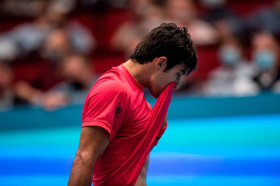 Cristian Garin decepcionó en el debut y se despidió ante Harrison en Delray Beach