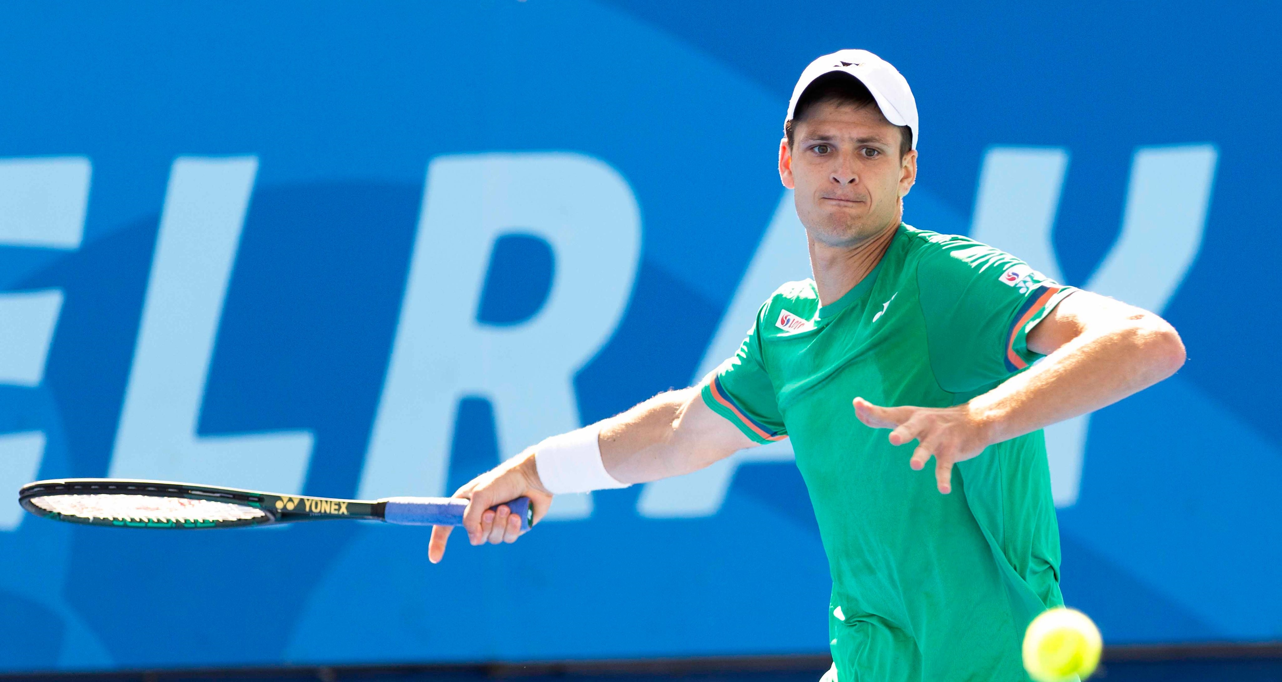 Hubert Hurkacz supero al colombiano Daniel Galán en octavos de Delray Beach