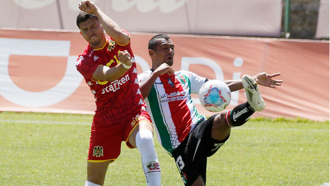 Unión Española dejó escapar el triunfo ante Palestino y se estancó en el tercer puesto