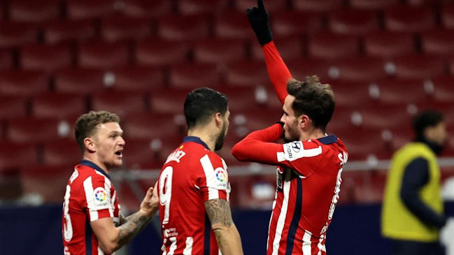 Atlético de Madrid venció a Sevilla y se convirtió en “campeón de invierno” en la liga española