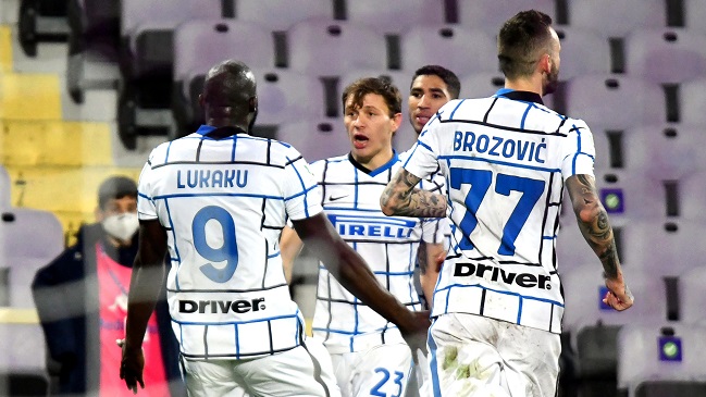 Los goles que permitieron a Inter avanzar en la Copa Italia a costa de Fiorentina