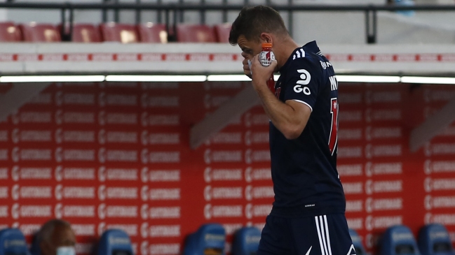 Walter Montillo quedó fuera de la citación para el partido contra Palestino