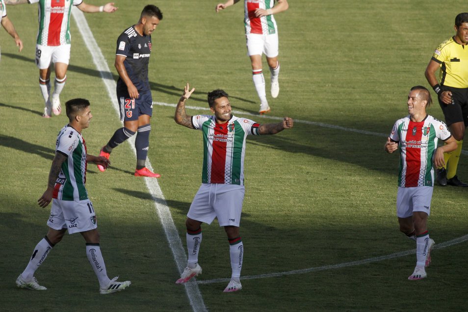 Palestino firmó su tercera igualdad consecutiva tras intenso duelo con la U en el Nacional
