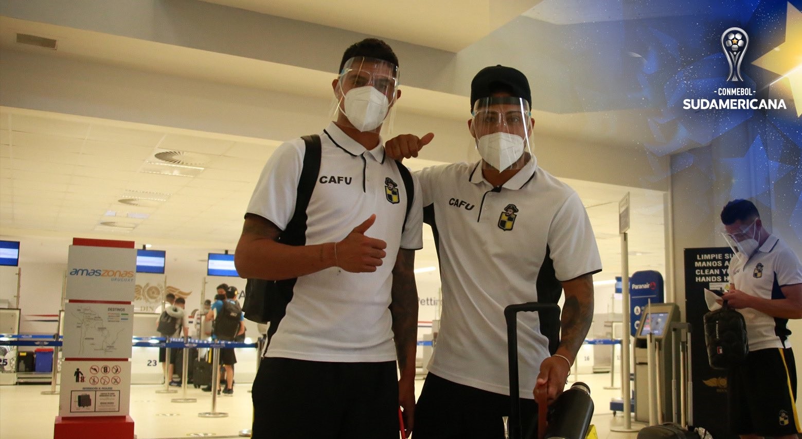 Coquimbo Unido arribó a Argentina para la definición de la histórica semifinal de la Sudamericana
