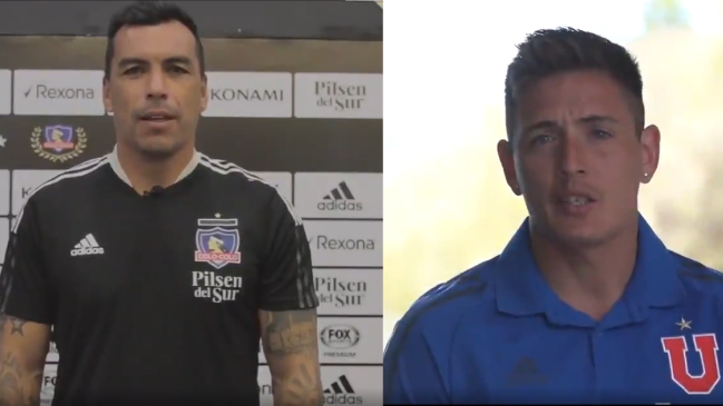 Esteban Paredes y Matías Rodríguez enviaron mensaje a los hinchas antes del Superclásico