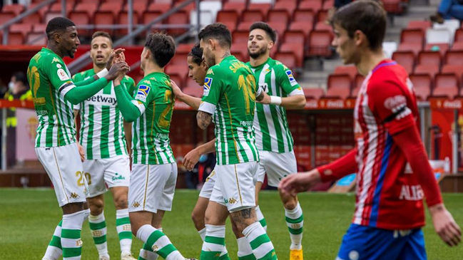 Betis de Manuel Pellegrini se instaló en octavos de la Copa del Rey a costa de Sporting de Gijón