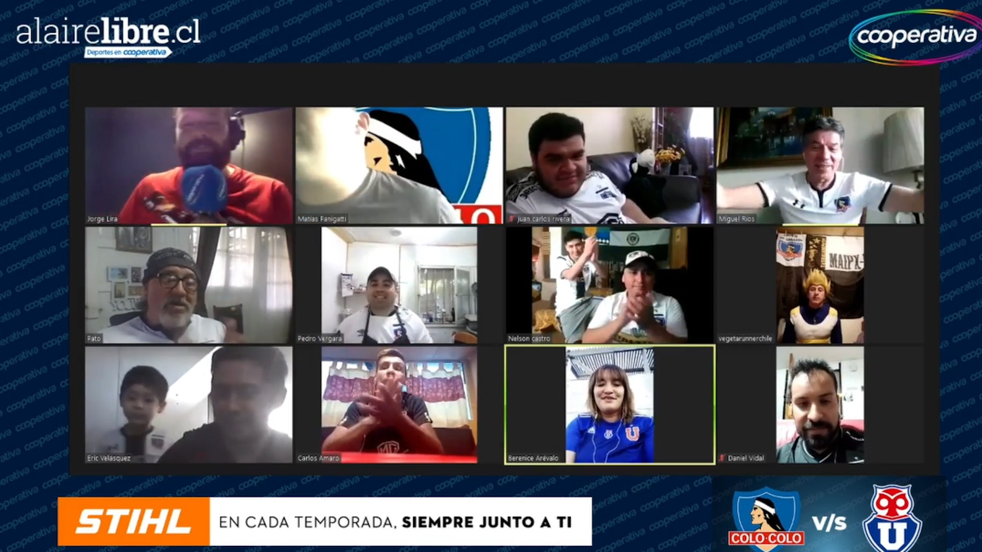 Miguel Ríos se llevó una alegría en la edición Superclásico de Hinchada Cooperativa