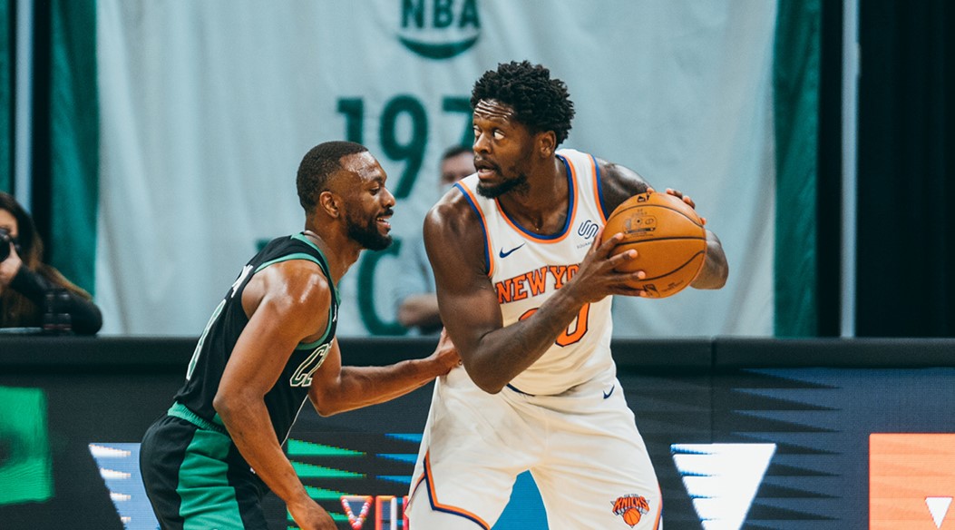 New York Knicks batió a Boston Celtics y puso fin a una racha de cinco caídas seguidas