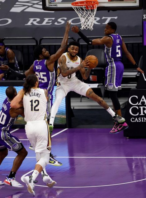 Zion Williamson lideró intensa victoria de Pelicans ante Sacramento en la NBA