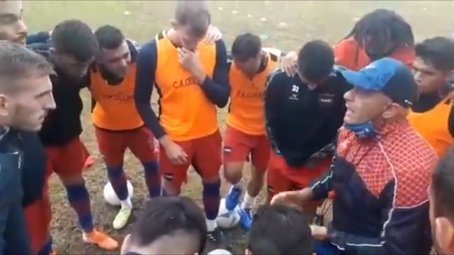 Preparador físico generó polémica en el fútbol argentino por arenga cargada de frases machistas