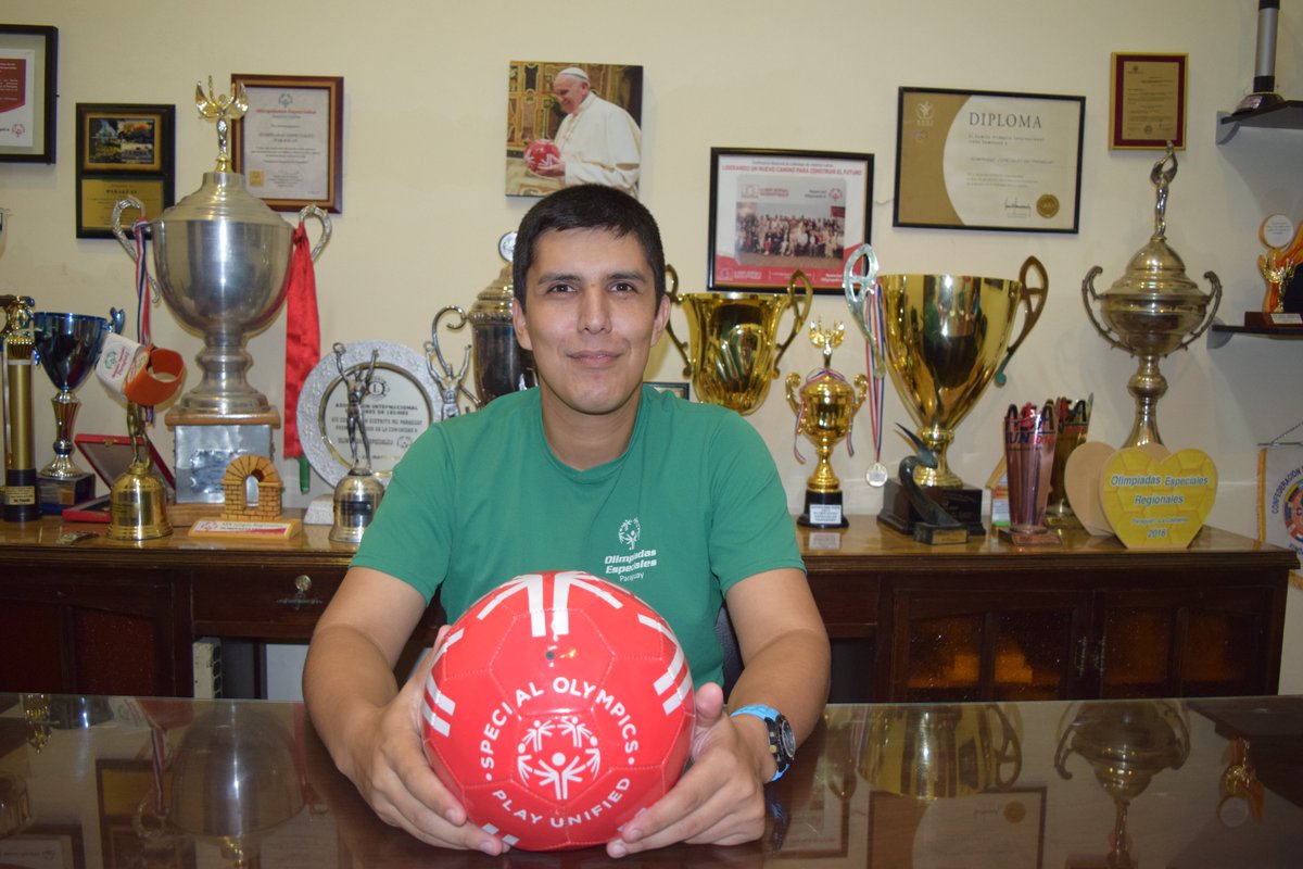 Arbitro paralímpico Hassam Zogaib fue invitado por Conmebol a la final de la Copa Sudamericana