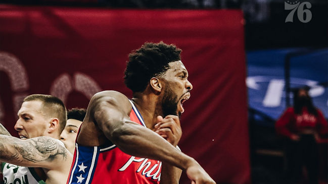 76ers se impuso a Celtics y se afirmó en el liderato de la Conferencia Este