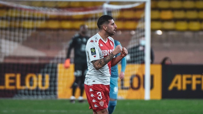 ¡Otro más! Guillermo Maripán tuvo aporte goleador en triunfo de Mónaco contra Marsella