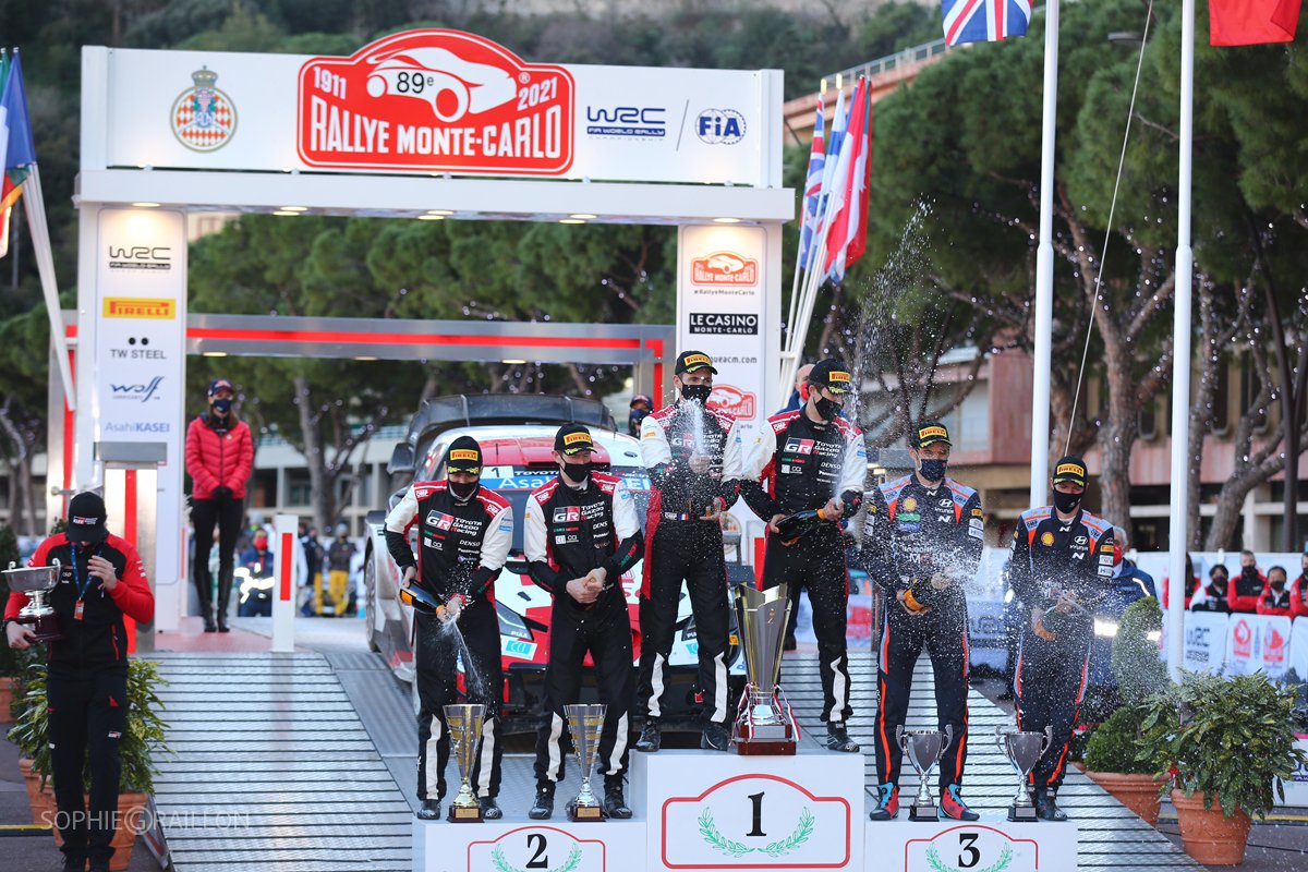 Sebastien Ogier se consagro campeón del Rally de Montecarlo por octava vez