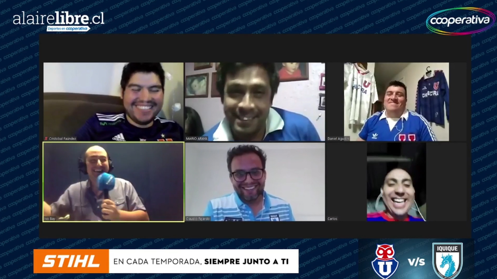 Fanático iquiqueño se llevó una cuota de alegría tras ser premiado en Hinchada Cooperativa