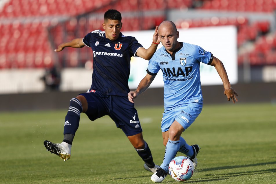 La U e Iquique quedaron disconformes luego de repartir puntos en el Estadio Nacional
