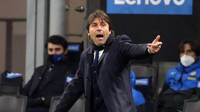 Antonio Conte fue castigado con dos fechas tras su expulsión ante Udinese