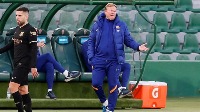 Koeman: “No veo a los jugadores preocupados por la economía del club”