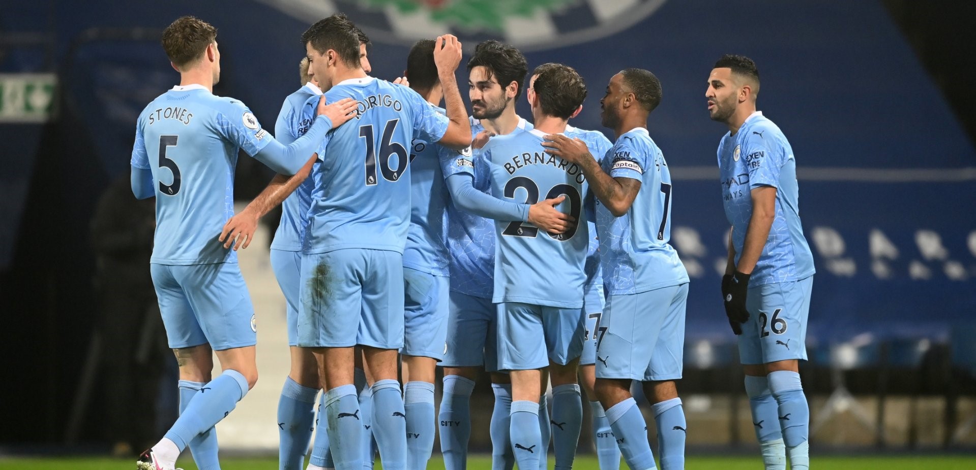 Manchester City le dio una paliza a West Brom y le metió presión al United en la Premier