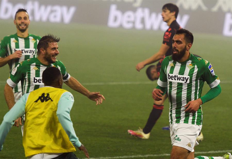 Betis de Pellegrini avanzó en la Copa del Rey tras remontada ante Real Sociedad