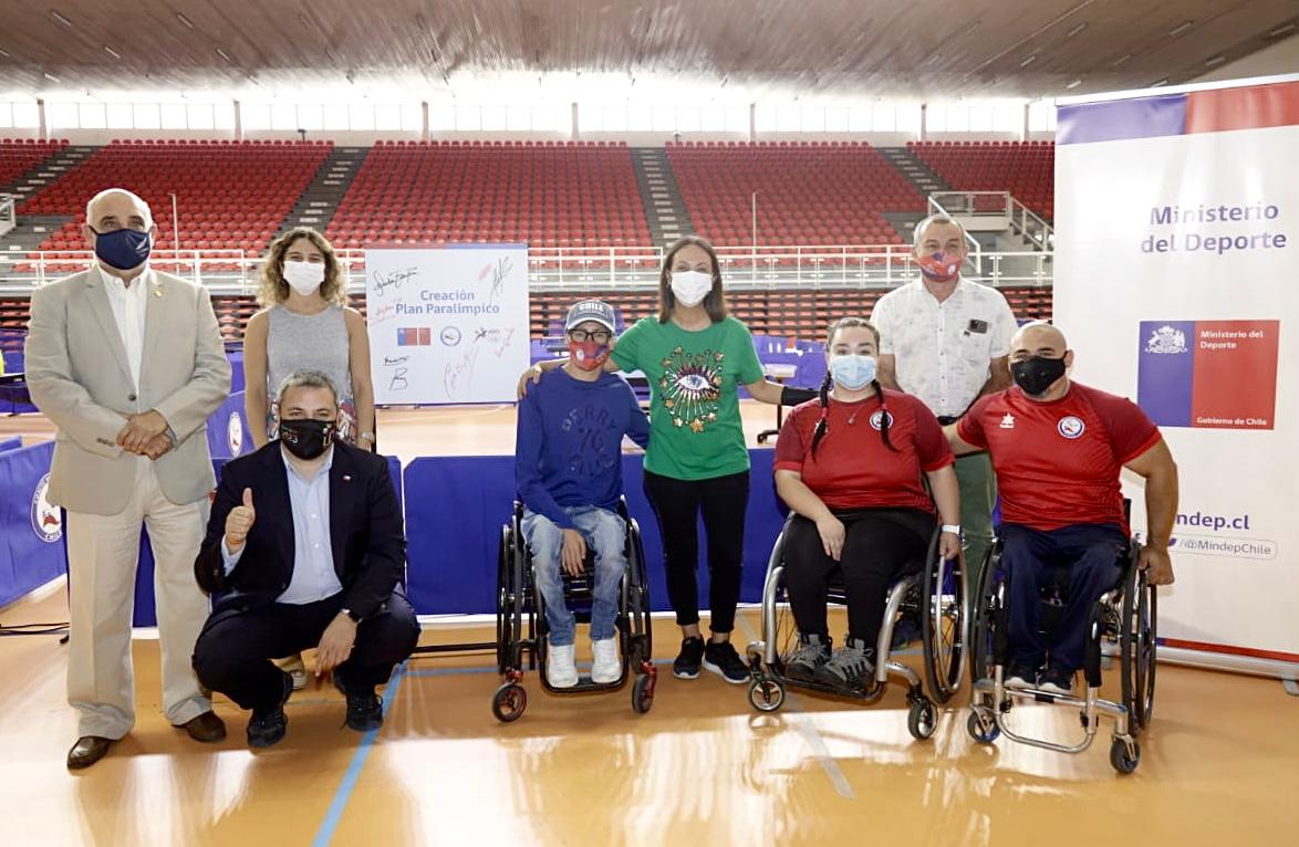 Lanzaron nuevo Plan Paralímpico que busca potenciará al Team ParaChile