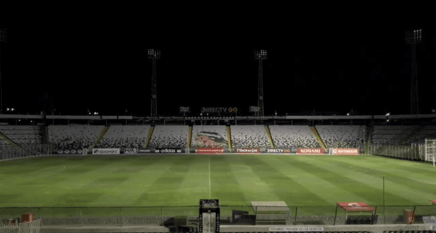 Colo Colo presentó las nuevas luces led del Estadio Monumental