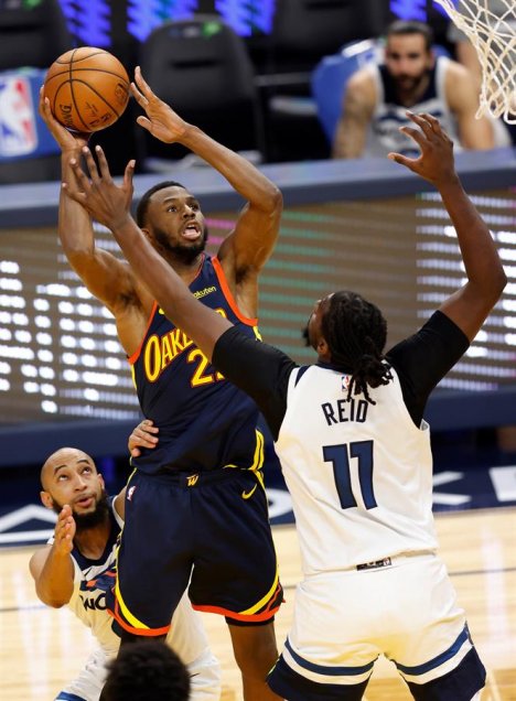 Golden State batió a Minnesota gracias a la inspiración del novato James Wiseman