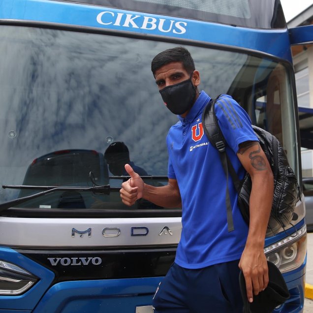 El plantel de Universidad de Chile viajó a la Región de Coquimbo para el crucial duelo de este viernes