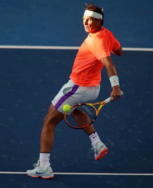 El triunfo de Nadal ante Thiem en una exhibición en Adelaida