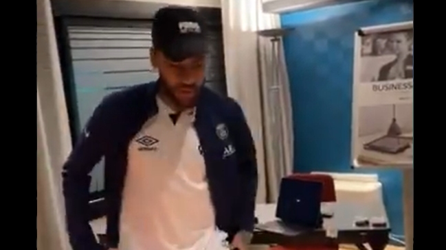 Neymar se enfadó con el gol agónico de Palmeiras en la final de Copa Libertadores