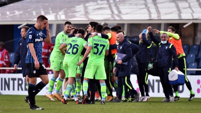Lazio venció a Atalanta en Bérgamo y se metió en la pelea por llegar a la Champions