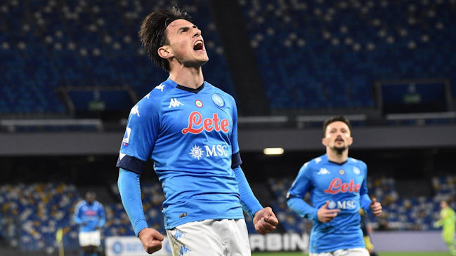 Napoli siguió en puestos de Champions tras doblegar a Hellas Verona