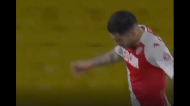 Guillermo Maripán anotó su cuarto gol en el año por AS Mónaco en duelo con Nantes