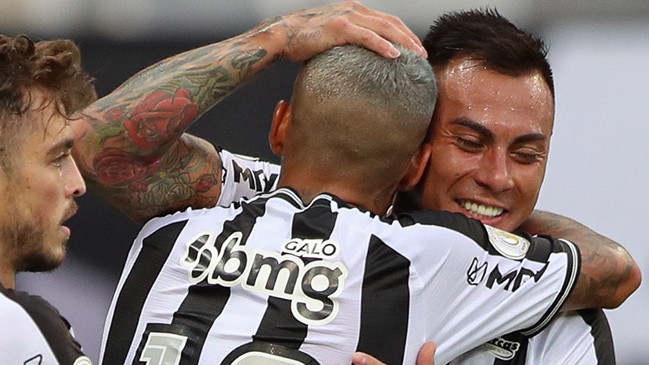 Atlético Mineiro derribó a Fortaleza con un gol de Eduardo Vargas