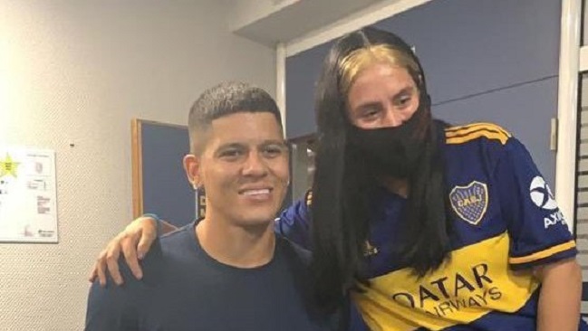Marcos Rojo pasó por revisión médica para sumarse a Boca Juniors